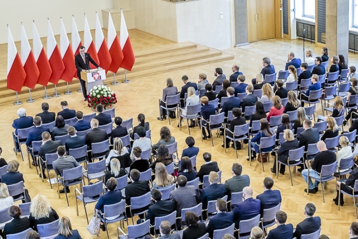 Uczestnicy konferencji w auli